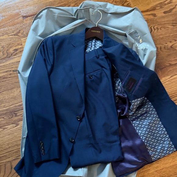 Ted Baker Dark Blue Suit Jacket